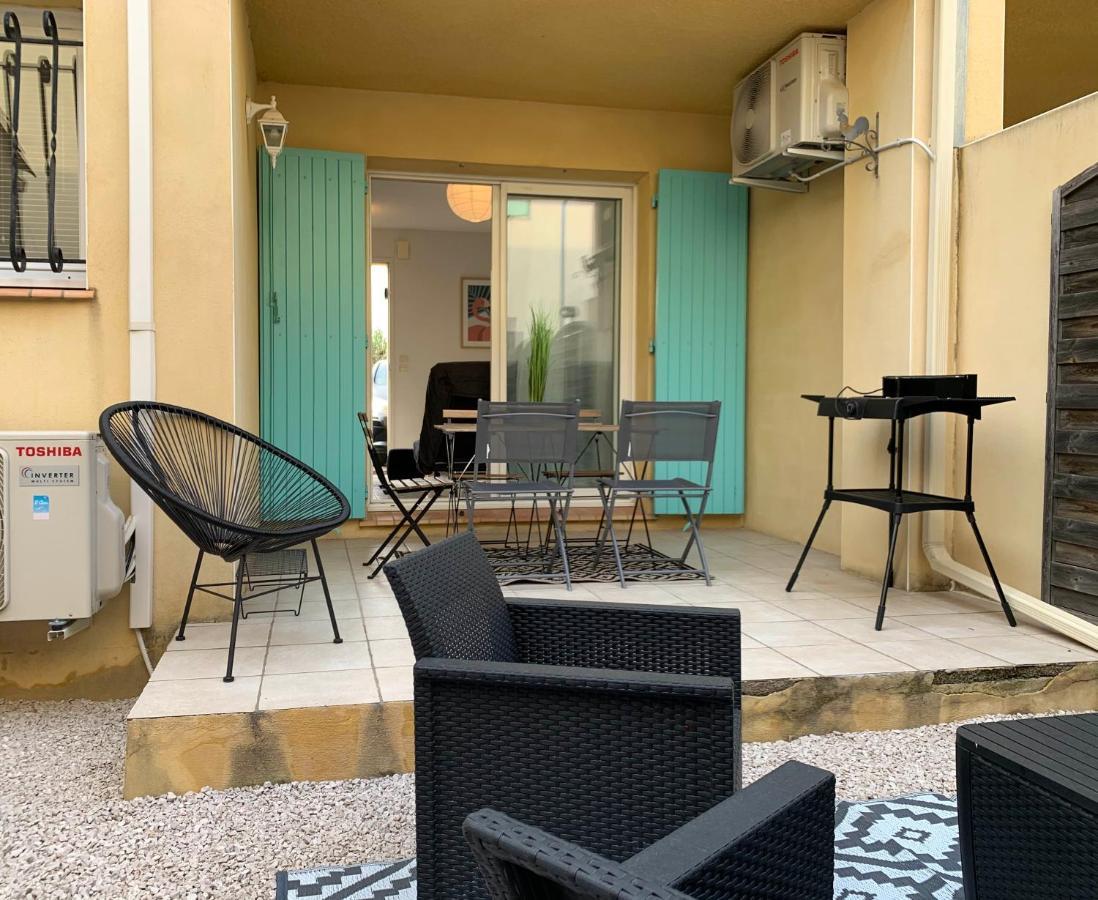 Maison T4 -jardin+ Parking+ Clim -proche Remparts Aigues-Mortes